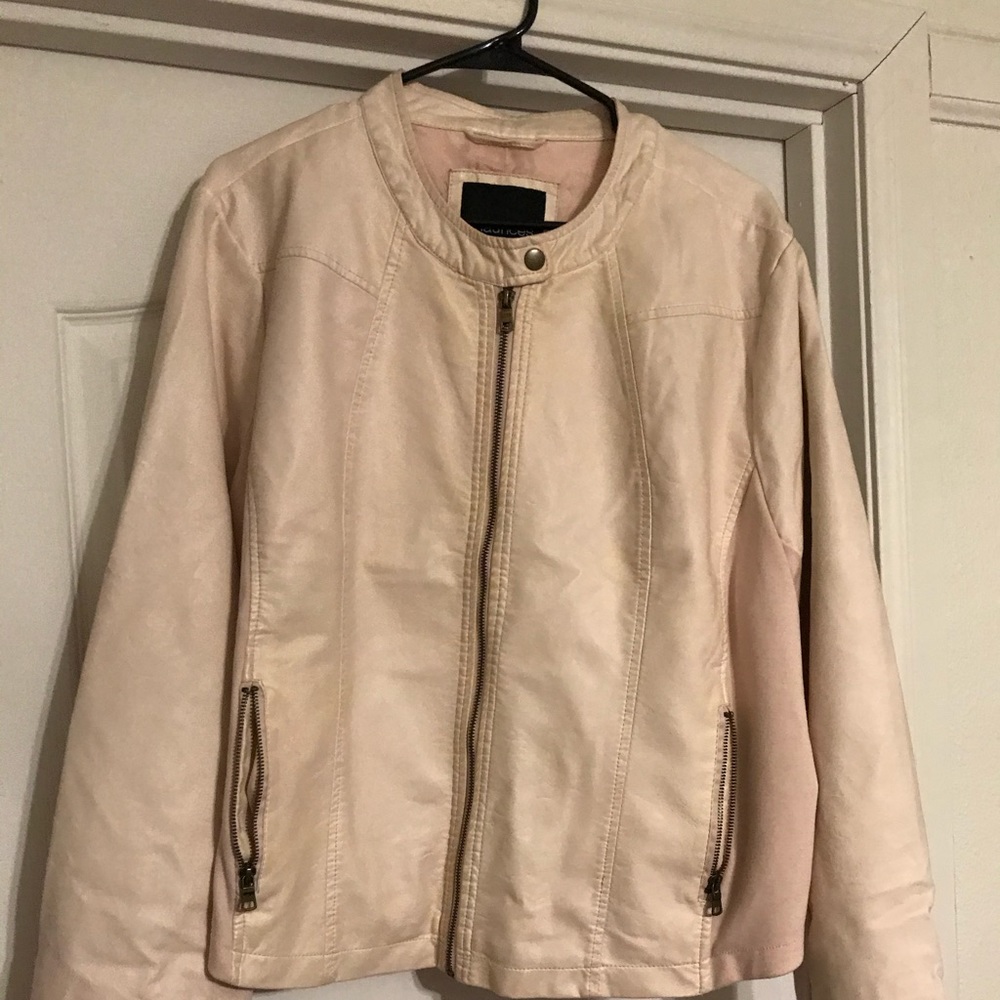 Faux leather Moto Jacket